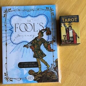 Radiant Wise Tarot and The Fool's Journey Guide and Tracker